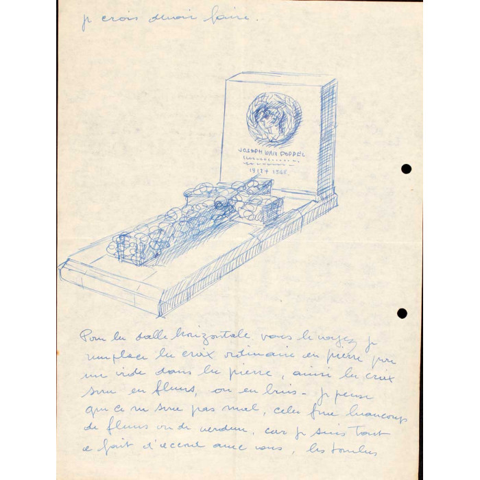 Etudes du tombeau de Jeff Van Poppel