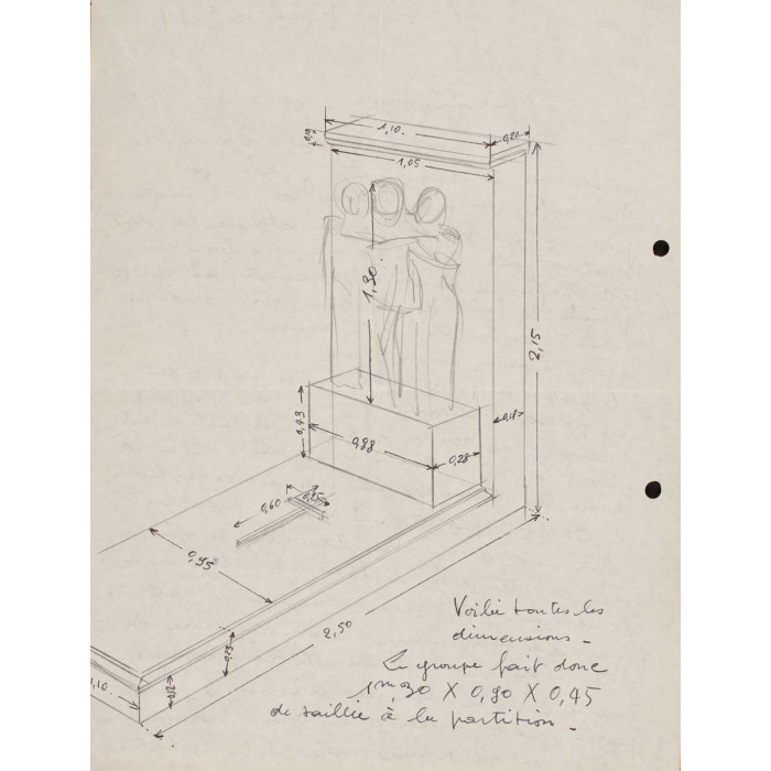 Etudes du tombeau de Jeff Van Poppel