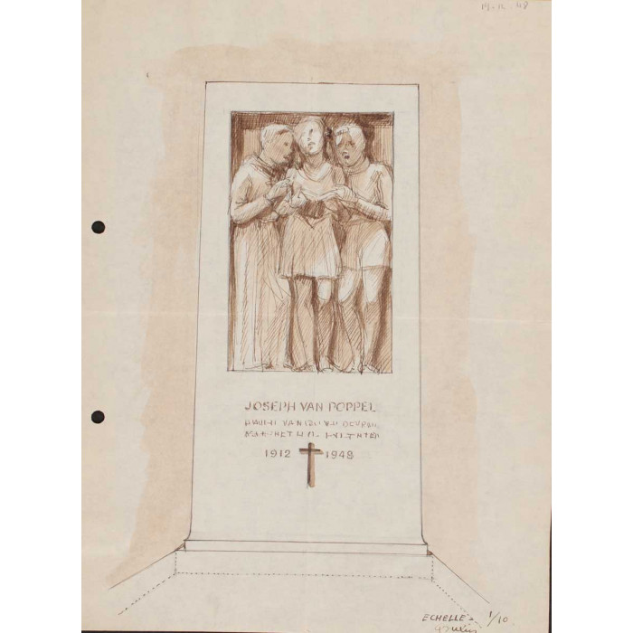 Etudes du tombeau de Jeff Van Poppel