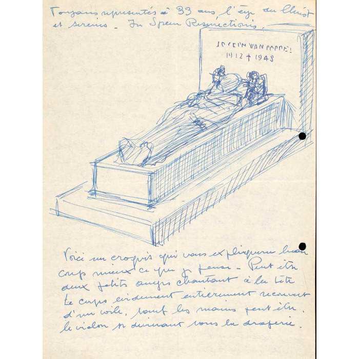 Etudes du tombeau de Jeff Van Poppel