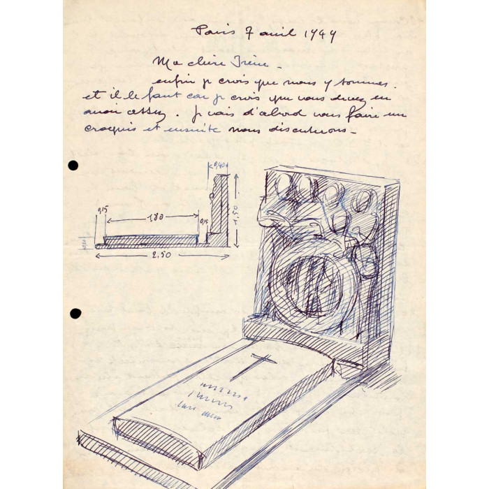 Etudes du tombeau de Jeff Van Poppel