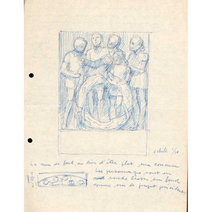 Etudes du tombeau de Jeff Van Poppel