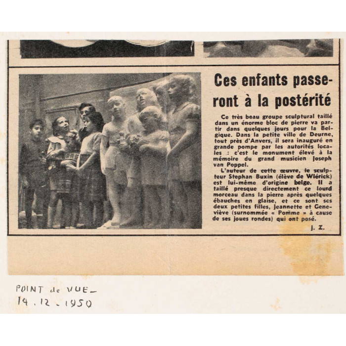 Article du 12 décembre 1950