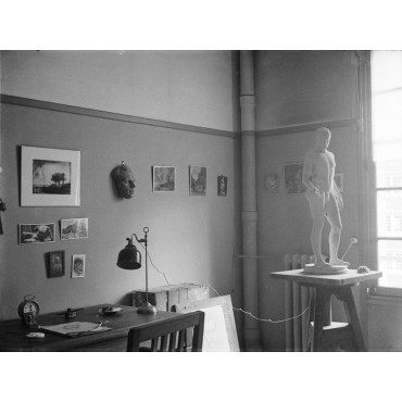Chambre de Stephan Buxin à la cité universitaire en 1931
