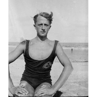 Stéphan Buxin à la plage