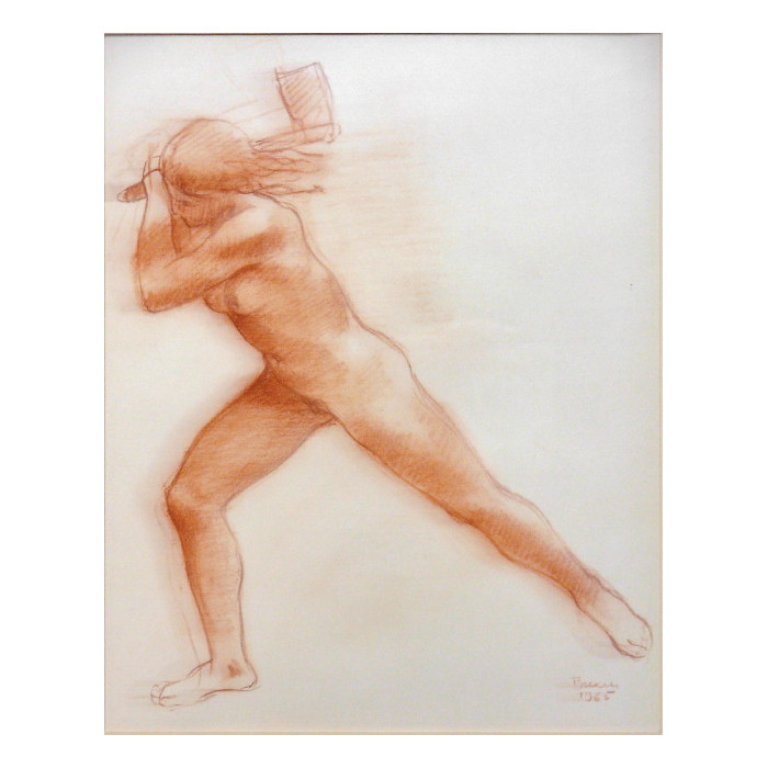 Sarcophage : Vallée de l'ombre de la mort : femme frappant