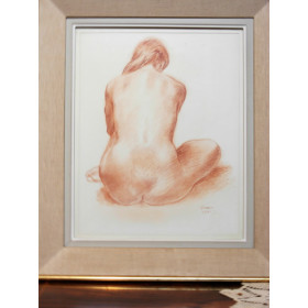 Femme nue de dos 779