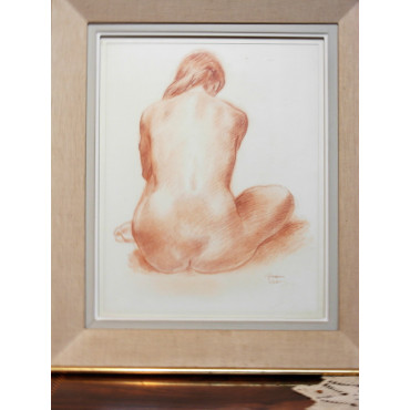 Femme nue de dos 779