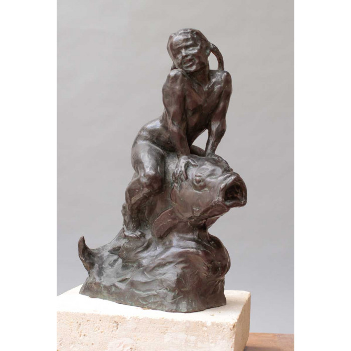 Esquisse de la Fontaine au poisson bronze