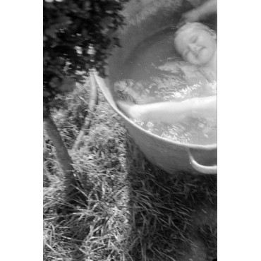 Françoise se baigne