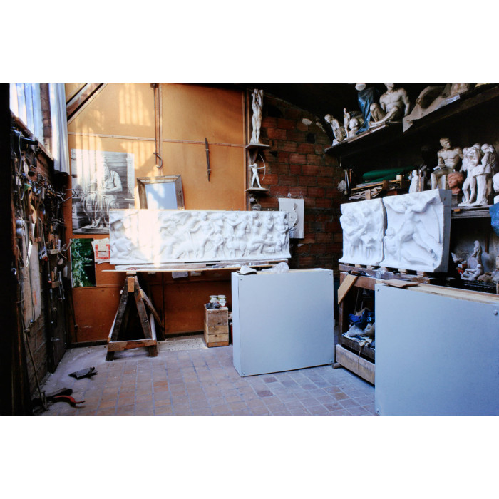 L'atelier de Stéphan Buxin en 1976