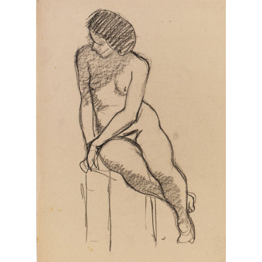 Femme assise