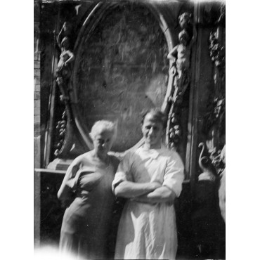 Stéphan et sa mère, vers 1940