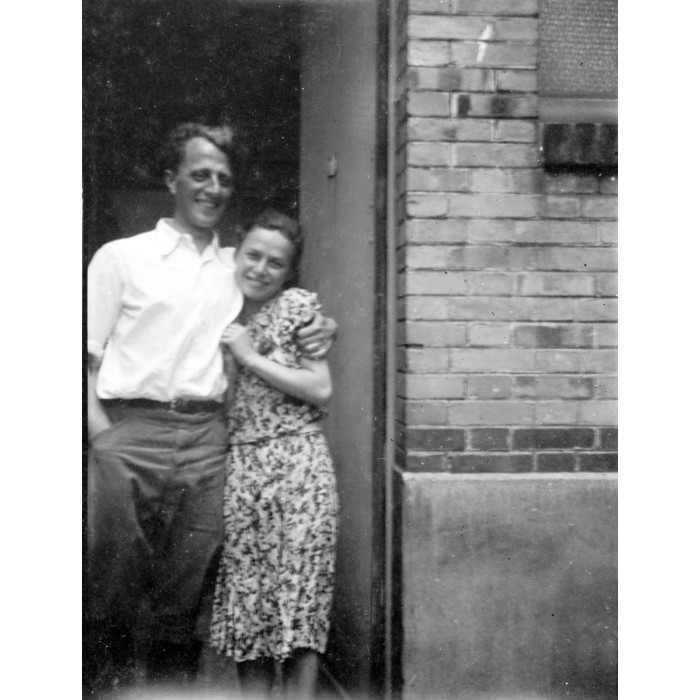 Stéphan et Monique Buxin vers 1940