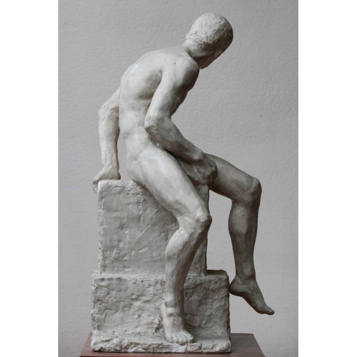 Athlète de Ville d'Avray : maquette au tiers