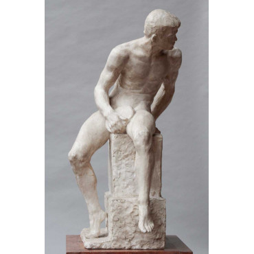 Athlète de Ville d'Avray : maquette au tiers