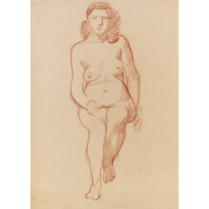 Femme nue de face 721