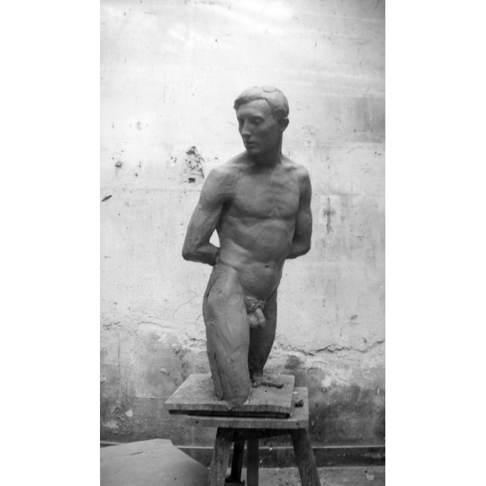 Sculpture, sans doute dans l'atelier des beaux arts de Liège