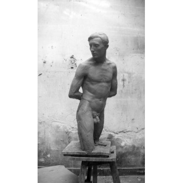 Sculpture, sans doute dans l'atelier des beaux arts de Liège
