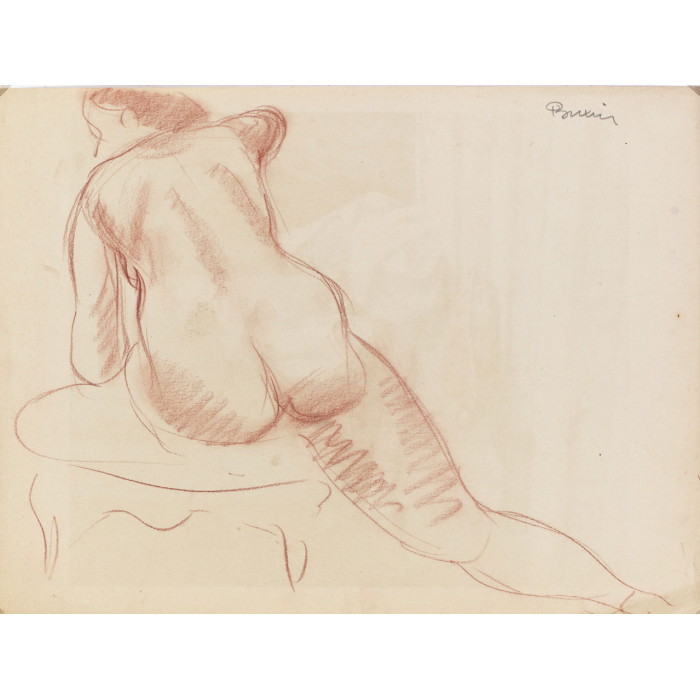 Femme nue de dos 701