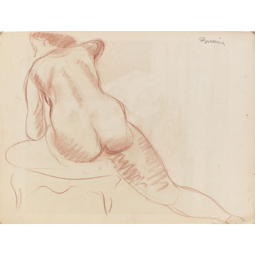 Femme nue de dos 701