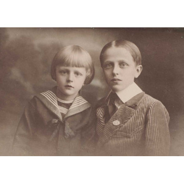 Stéphan et son frère Roger