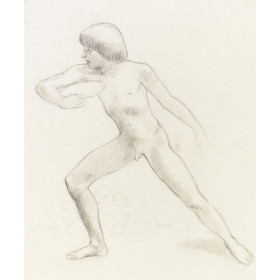 Jeune garçon jouant