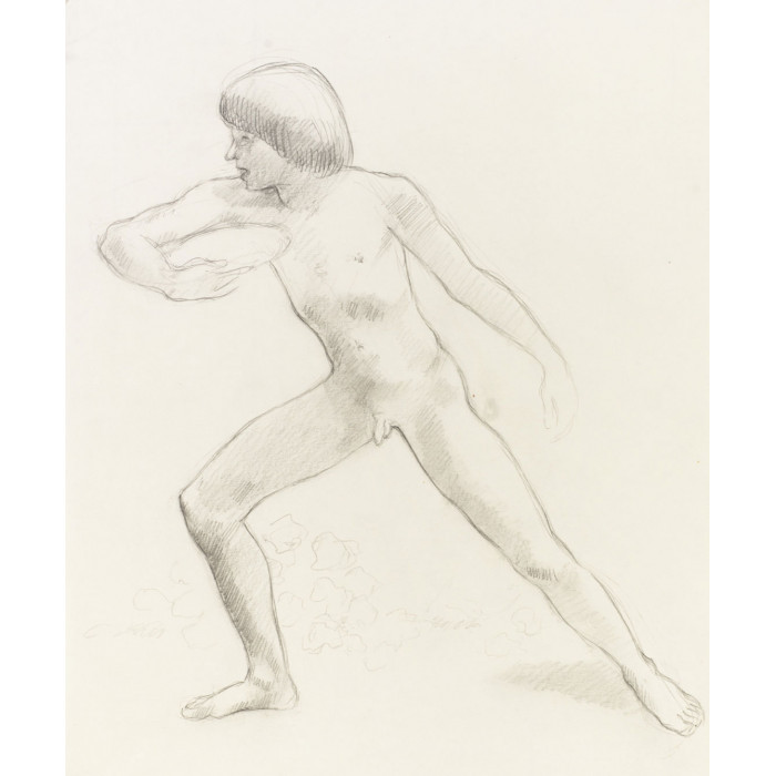 Jeune garçon jouant