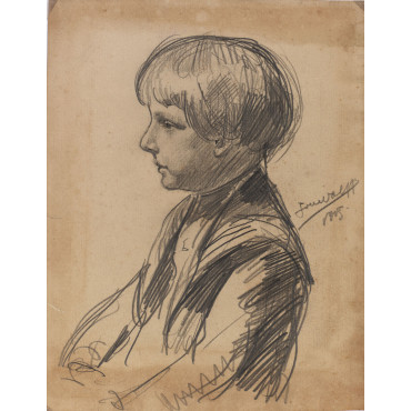 Stephan Buxin à cinq ans.