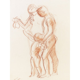 Sarcophage : Verts pâturages : couple avec un enfant