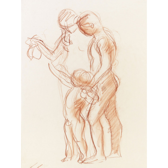 Sarcophage : Verts pâturages : couple avec un enfant