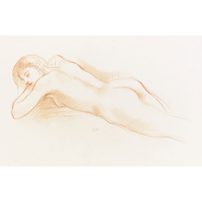 Femme nue alongé