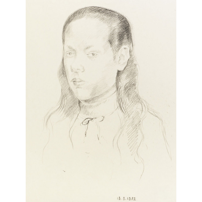 Portrait d'adolescent fille