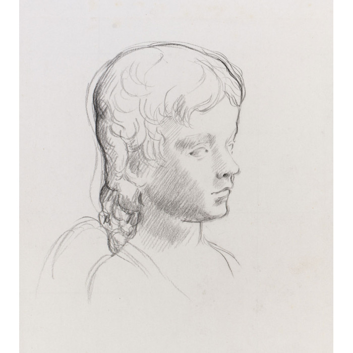 Tête d'ange d'après sculpture 571