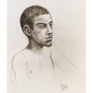 Portrait d'adolescent garçon