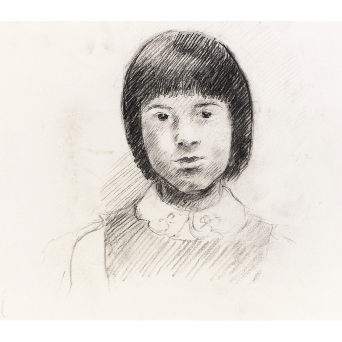 Portrait d'enfant fille