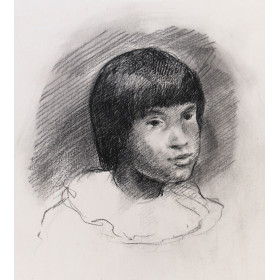 Portrait d'enfant fille