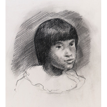 Portrait d'enfant fille