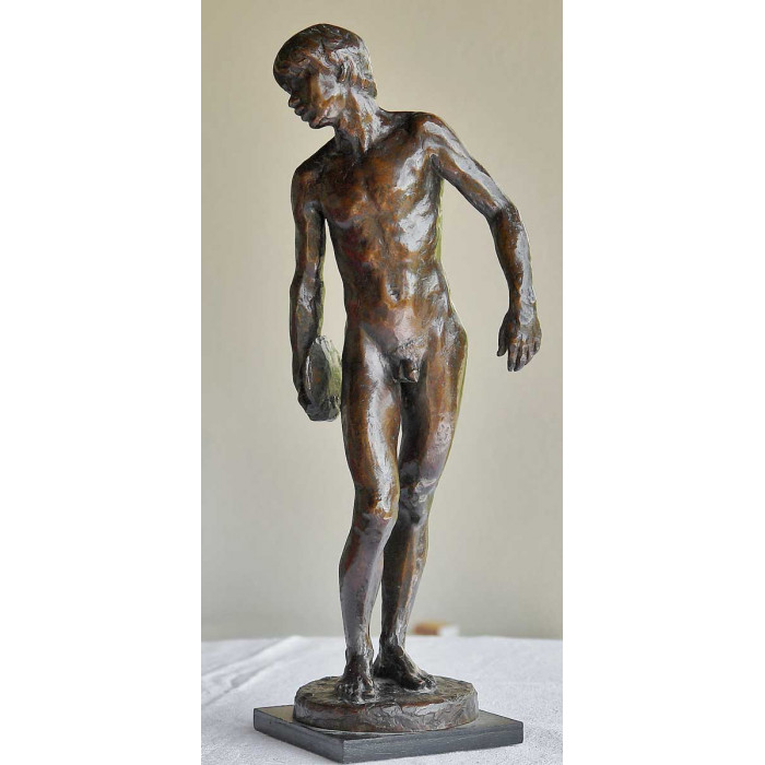 Marc jeune athète au disque