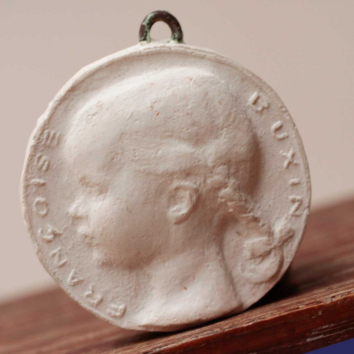 Médaille de Boizou : modèles et moules en plâtre