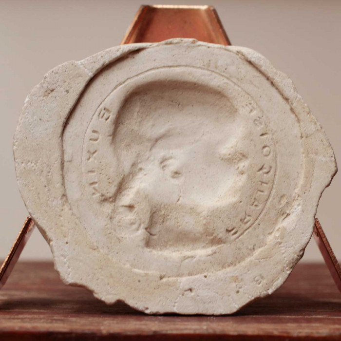 Médaille de Boizou : modèles et moules en plâtre