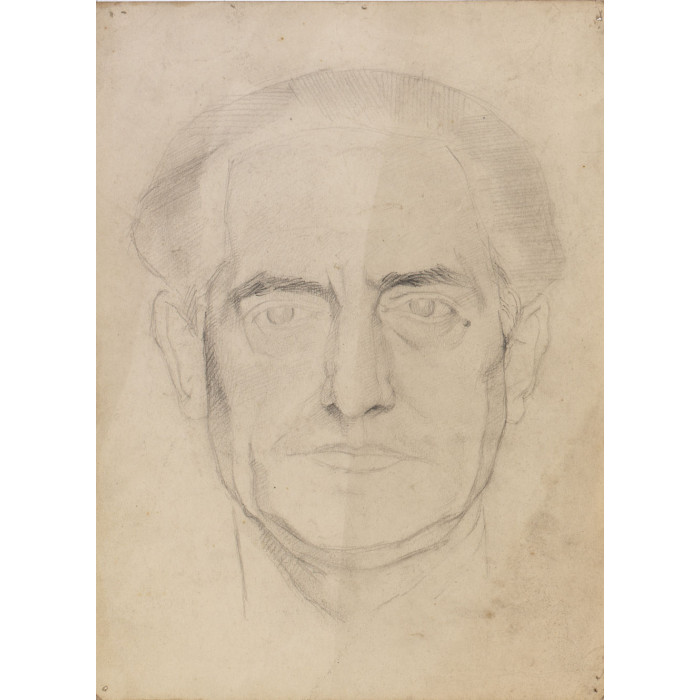 Portrait d'homme de face