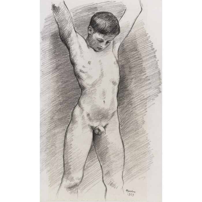 Sarcophage : Vallée de l'ombre de la mort : garçon tenant une pierre