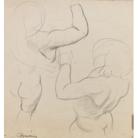 Deux esquisses enfants