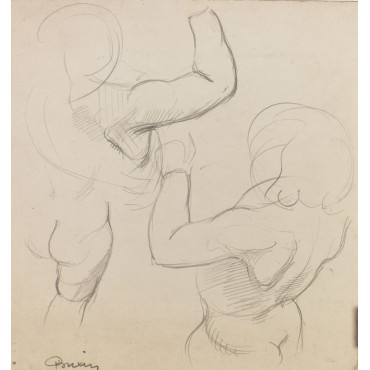 Deux esquisses enfants