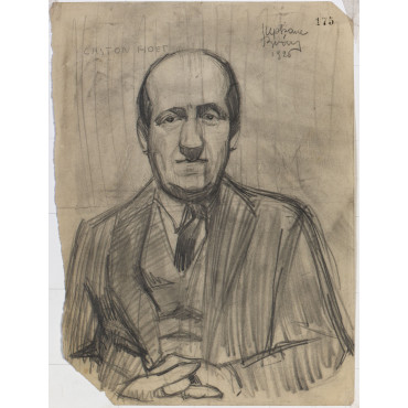 Portrait de Gaston HOUET, oncle maternel de l'artiste