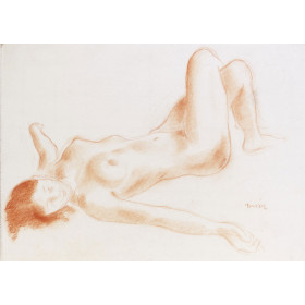 Femme nue allongée