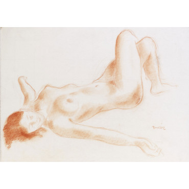 Femme nue allongée