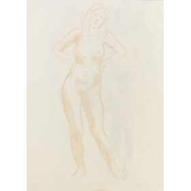 Femme nue de face