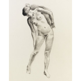 femme nue de face